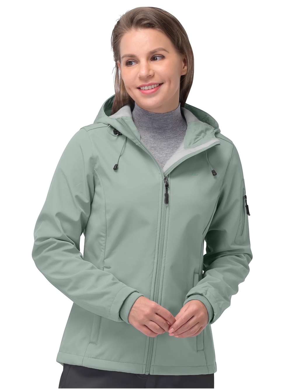 Women's Softshell Fleece Lined Jacket